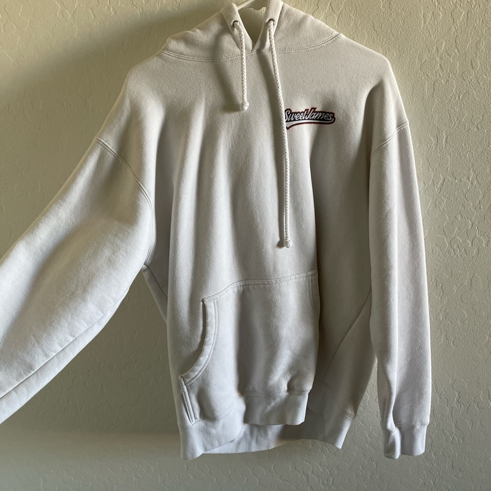 NBA White Hoodie Sweater